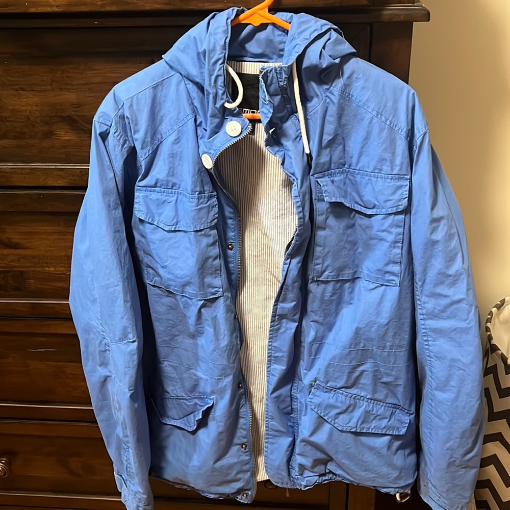 Mens rain jacket